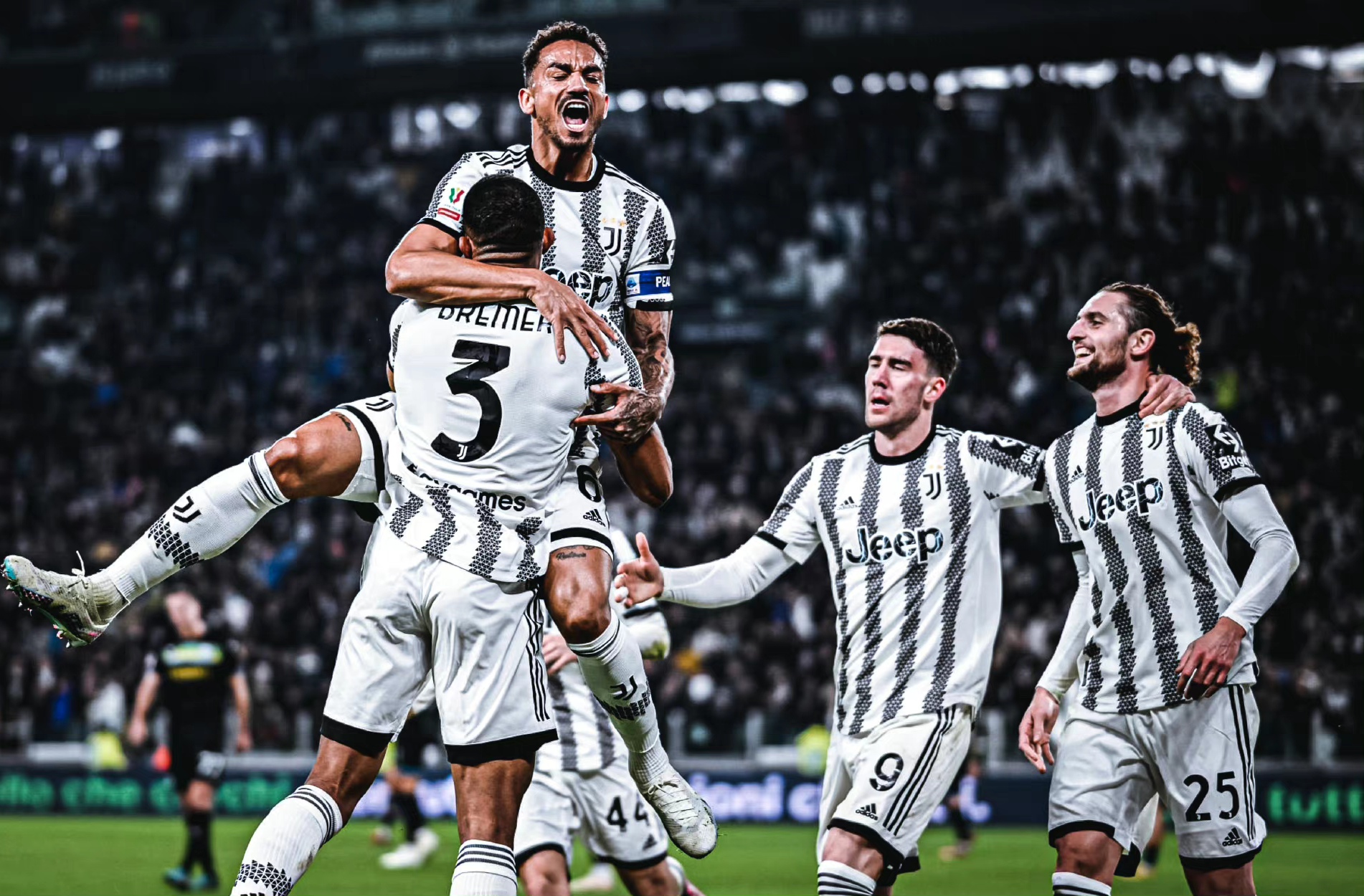 关于尤文图斯险胜对手，晋级关键战役的信息