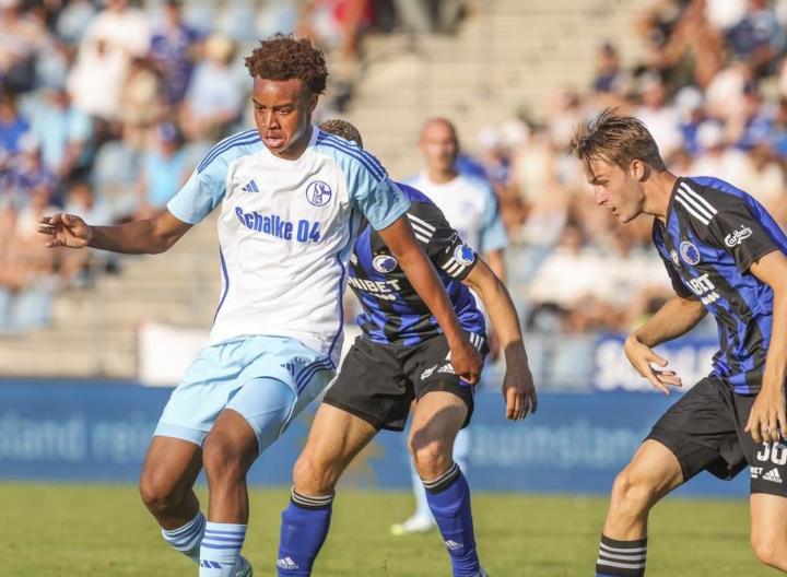 包含沙尔克04中场组织混乱，需要加强团队配合的词条